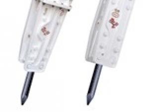 Aanbouwdelen Hydraulische brekers Komac TOR 70V