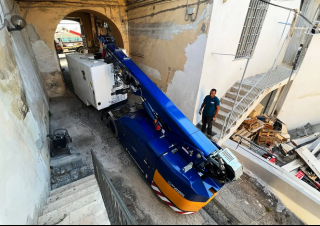 Industriële mobiele kranen JMG MC 100S