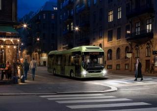 Bussen Intercity bussen Volvo Buses 7900 Eletric Hybrid 10,6