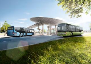 Bussen Intercity bussen Setra S 415 H