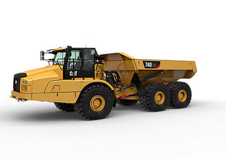 Kiepwagens Caterpillar 740