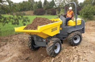 Wieldumpers Wacker Neuson 6001 s