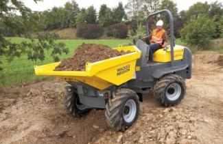 Wieldumpers Wacker Neuson 6001