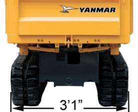 Rupsdumpers Yanmar C 12 RB