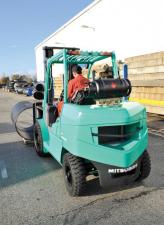 LPG-vorkheftrucks Mitsubishi FG50CN