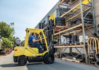 LPG-vorkheftrucks Hyster H5.0UT 
