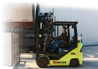 LPG-vorkheftrucks Clark S25D