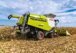Combine maaidorsers Claas Lexion 670