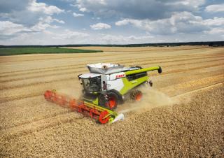 Combine maaidorsers Claas Lexion 6700 