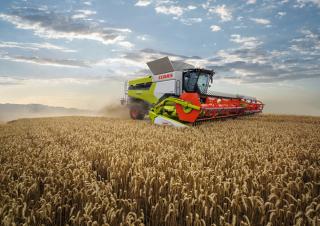 Combine maaidorsers Claas Lexion 6800 