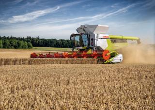 Combine maaidorsers Claas Lexion 8700