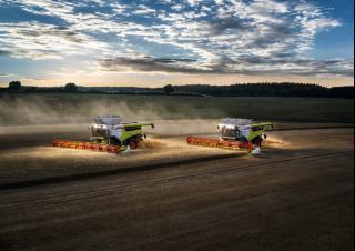 Combine maaidorsers Claas Lexion 8900 TerraTrac 