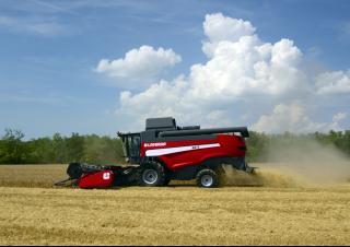 Combine maaidorsers Laverda M 410 