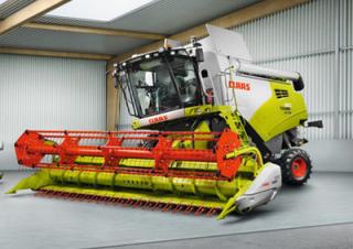Combine maaidorsers Claas Tucano 420