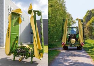 Maaiercombinatie - Schijf zonder kneuzer Krone EasyCut B 1000 