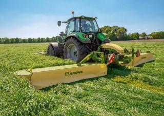 Maaiercombinatie - Schijf zonder kneuzer Krone EasyCut B 870 