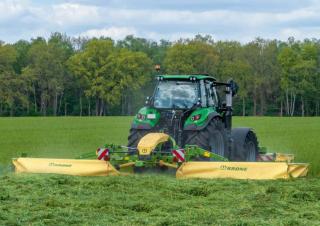 Maaiercombinatie - Schijf zonder kneuzer Krone EasyCut B 870 