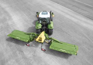 Maaiercombinatie - Schijf met kneuzer Krone EasyCut B 1000 CV 
