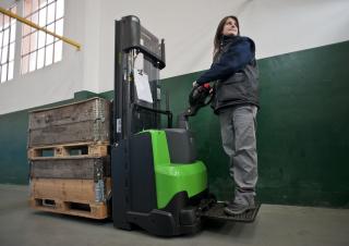 Pallet Stapelaars Walkie stapelaars Cesab S 214 S