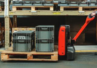 Meelooppallettruck Linde MT18