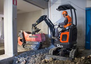Mini-graafmachines Eurocomach 12 ZT