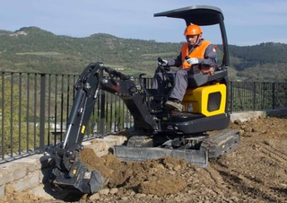 Mini-graafmachines Eurocomach 12sa
