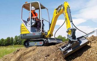 Mini-graafmachines Wacker Neuson 1404