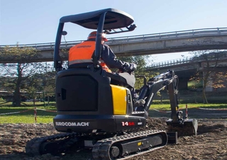 Mini-graafmachines Eurocomach 14sa