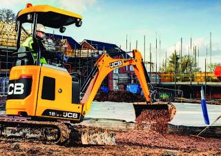 Mini-graafmachines JCB 16C-I