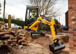 Mini-graafmachines JCB 16C-I