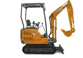 Mini-graafmachines Kato 17VX-3 Electric