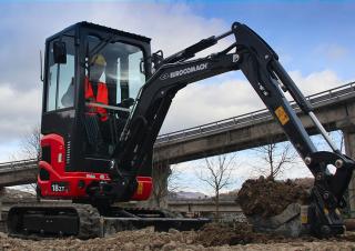 Mini-graafmachines Eurocomach 18 ZT