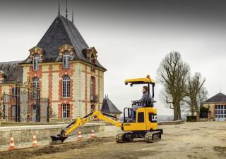 Mini-graafmachines JCB 18Z-I