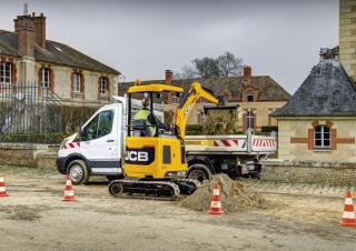 Mini-graafmachines JCB 18Z-I