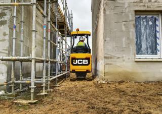 Mini-graafmachines JCB 18Z-I