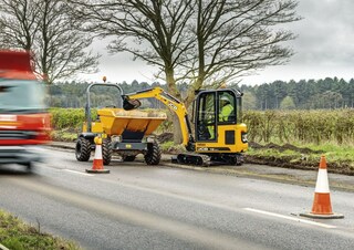 Mini-graafmachines JCB 19C-I