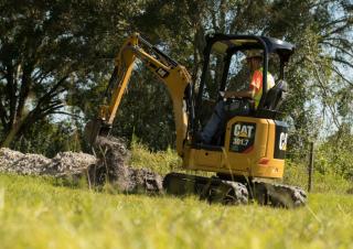 Mini-graafmachines Caterpillar 301.7 CR