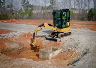 Mini-graafmachines Caterpillar 301.8