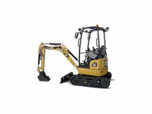 Mini-graafmachines Caterpillar 301.7D CR
