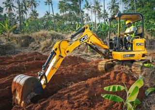 Mini-graafmachines JCB 35Z HD