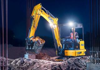 Mini-graafmachines JCB 37C HD