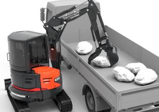 Mini-graafmachines Eurocomach 45 TR