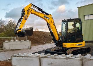 Mini-graafmachines JCB 50Z-I