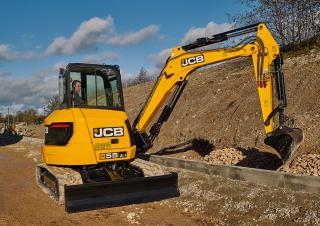 Mini-graafmachines JCB 55Z-I