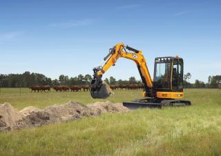 Mini-graafmachines JCB 56Z-2