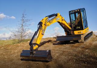 Mini-graafmachines JCB 56Z-2