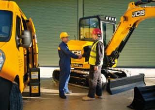 Mini-graafmachines JCB 56Z-2