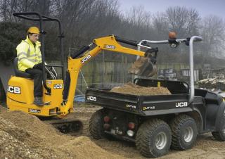 Mini-graafmachines JCB 8008 CTS