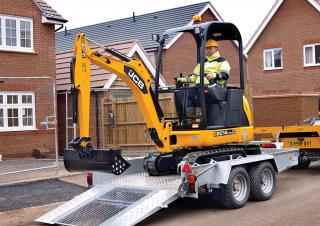 Mini-graafmachines JCB 8014