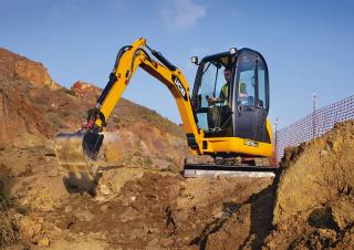 Mini-graafmachines JCB 8016 CTS